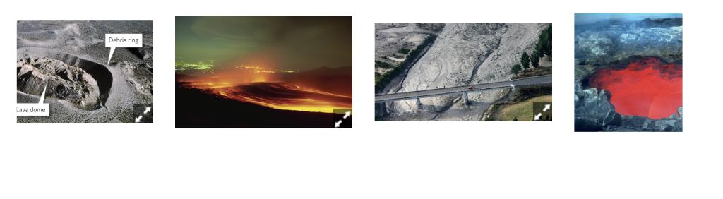 Solved Determine the type of volcano most likely shown in | Chegg.com