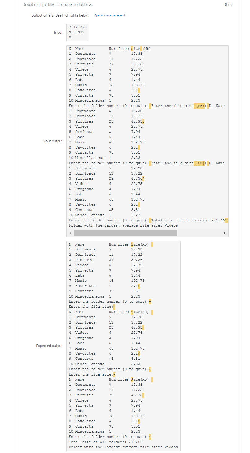Solved 5Add multiple files into the same folder ∧ 0/ Output