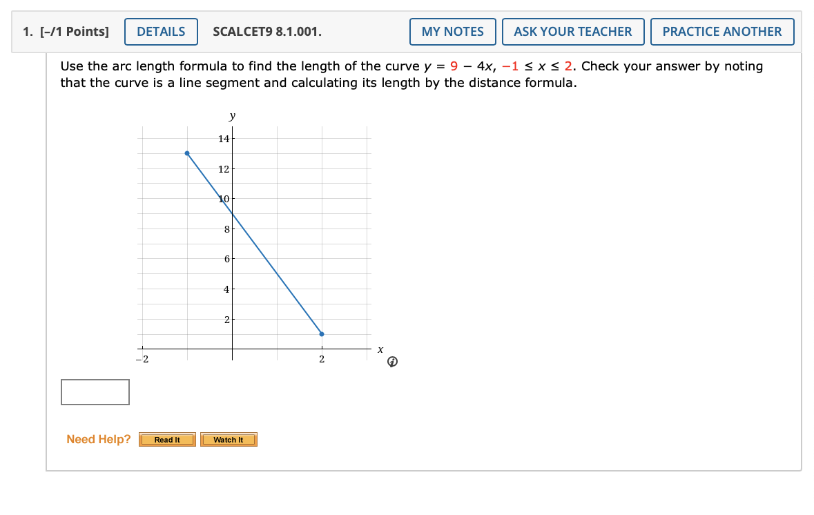 solved-use-the-arc-length-formula-to-find-the-length-of-the-chegg