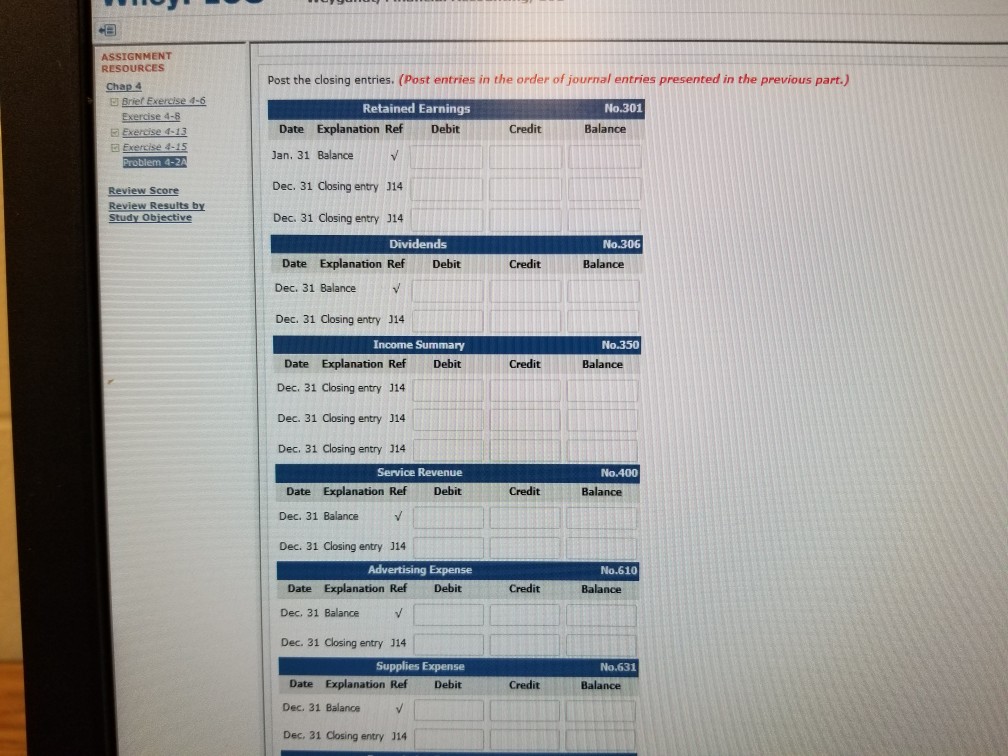 Solved yPLUS Weygandt, Financial Accounting, 10e Problem | Chegg.com
