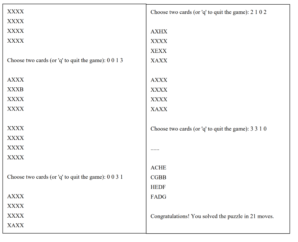 C++ Problem: Develop a simple C++ memory puzzle game. | Chegg.com