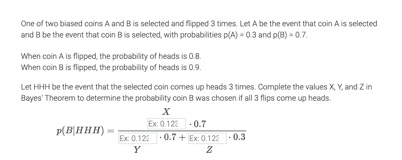 Solved One Of Two Biased Coins A And B Is Selected And | Chegg.com