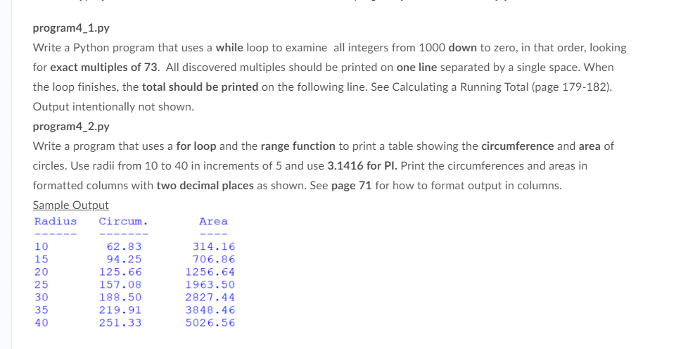 Solved I am needing some python help here!!!! NOTE:- Please | Chegg.com