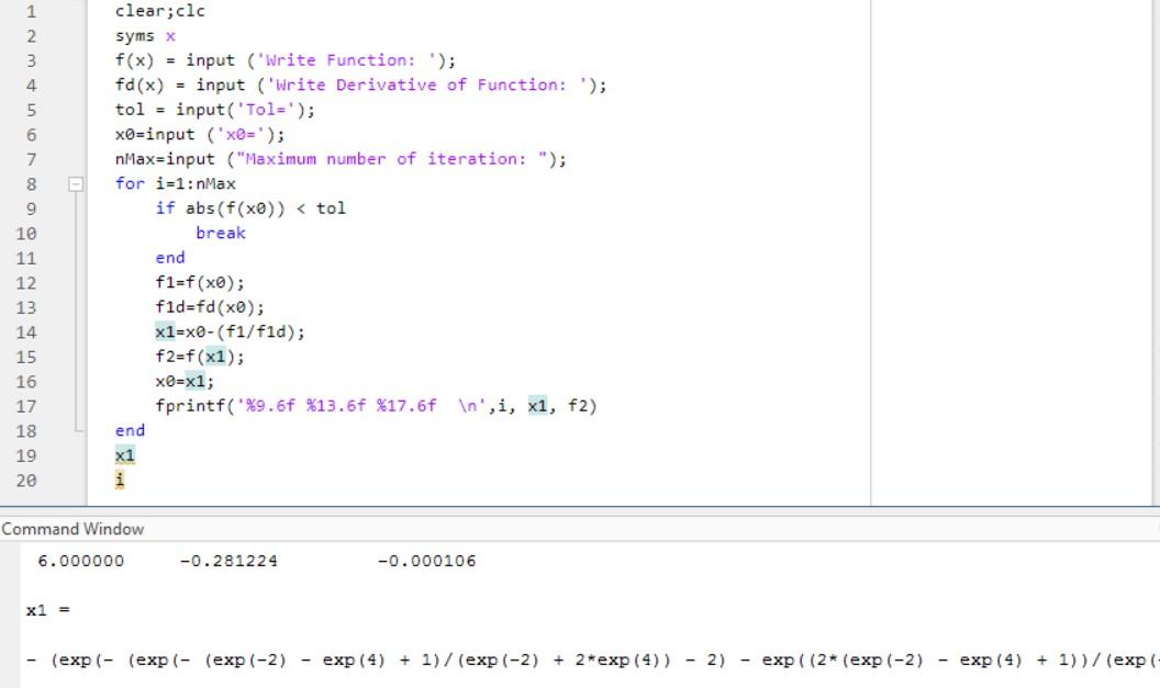 Solved I am confused why the x1 on line 19 prints out as a | Chegg.com