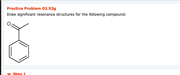 Solved First Add Curved Arrow S To Show The Resonance Chegg Com