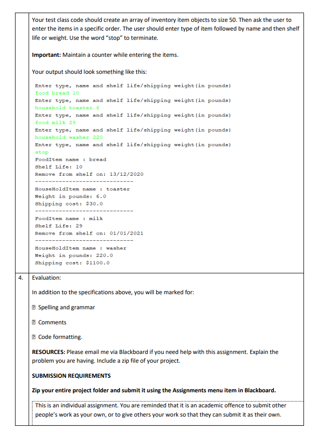 Solved JAVA PROJECT SHEET ASSIGNMENT NUMBER: Project | Chegg.com