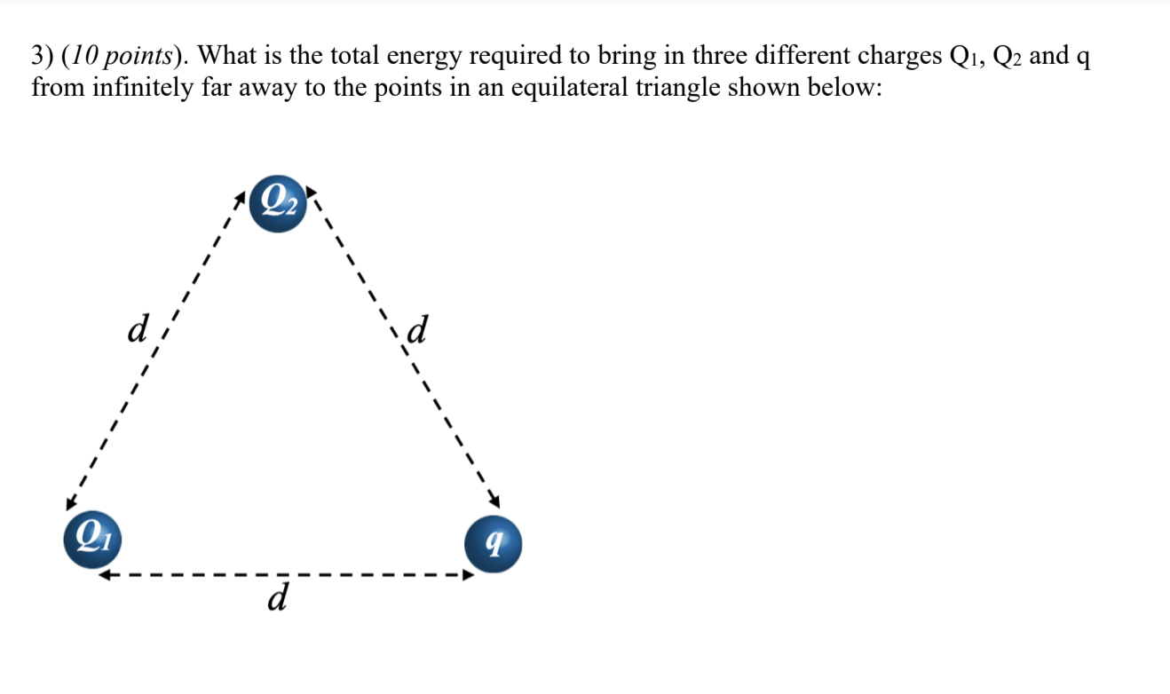 Solved 3) (10 points). What is the total energy required to | Chegg.com