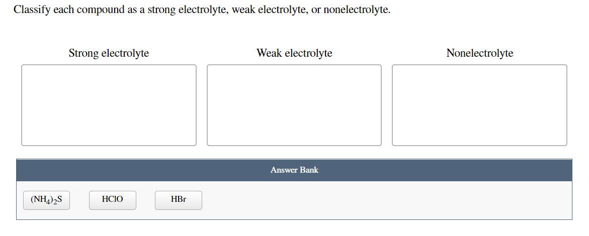 solved-classify-each-compound-as-a-strong-electrolyte-weak-chegg