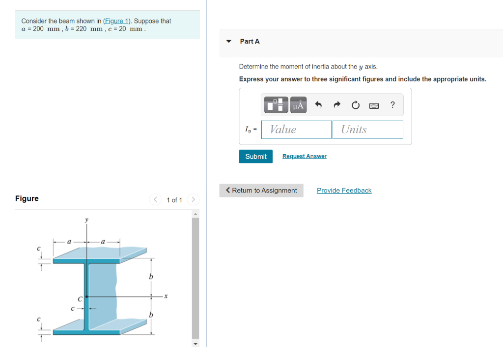 Solved Consider The Beam Shown In (Figure 1). Suppose That A | Chegg.com