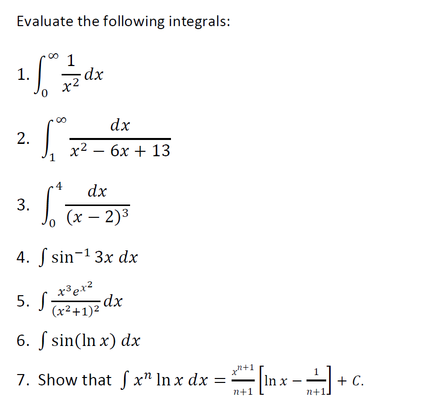 evaluate integration of 1 x 2 4x 8 dx