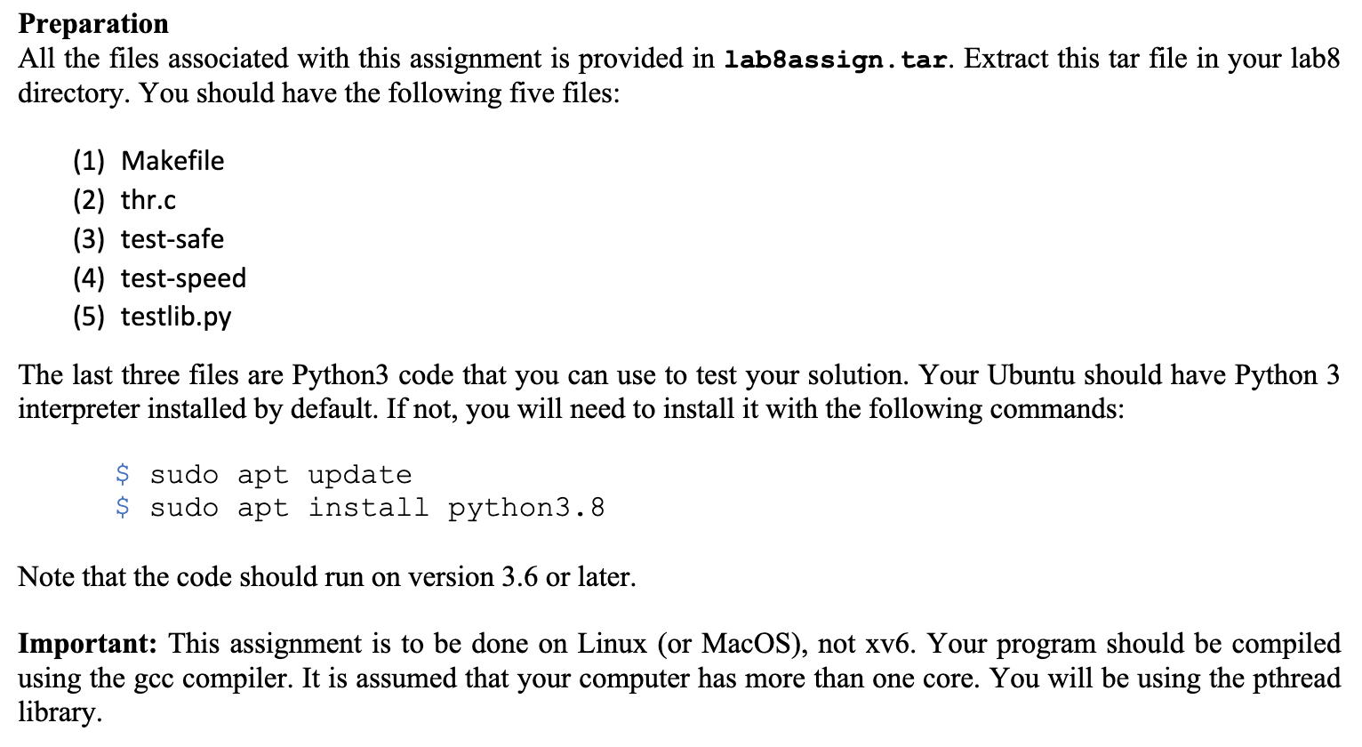 Preparation All the files associated with this | Chegg.com