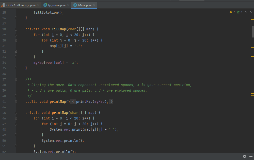 Code a Maze Runner In Java