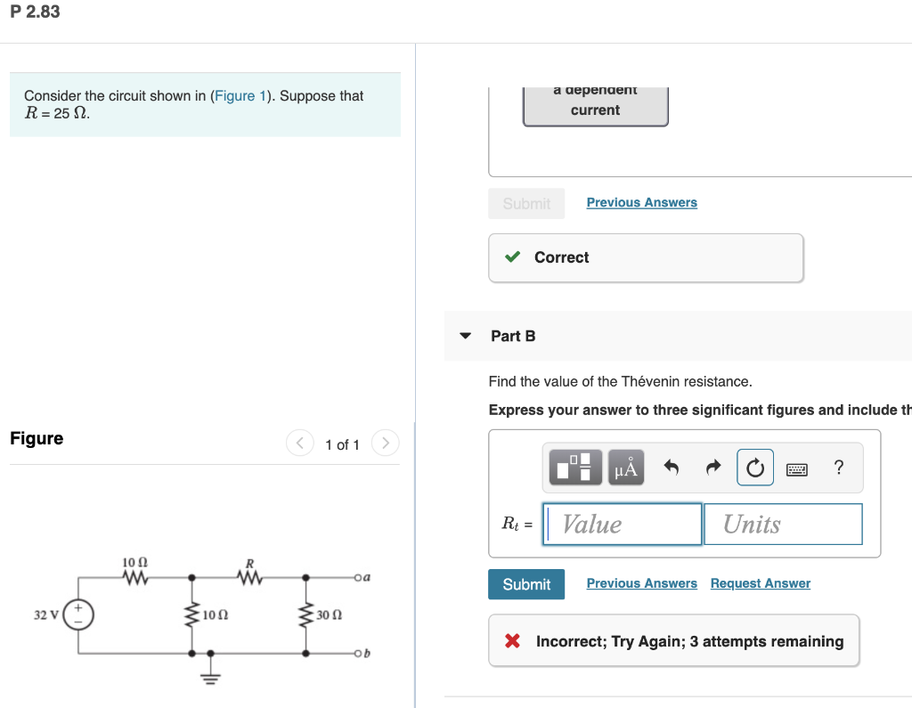 Solved P 2.90 Consider the circuit shown in (Figure 1). | Chegg.com