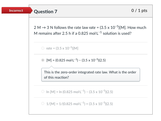 Solved Incorrect Question 3 0/1 pts Identify the | Chegg.com