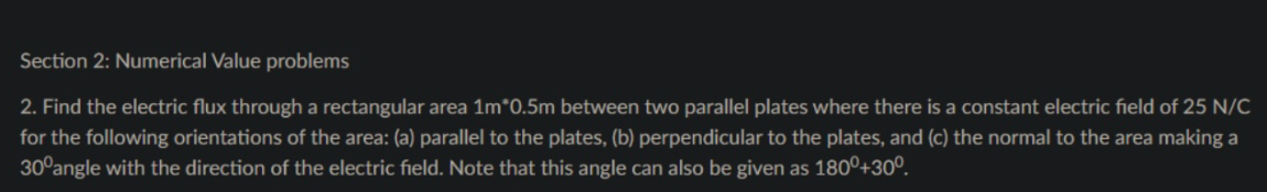 Solved Section 2: Numerical Value problems 2. Find the | Chegg.com