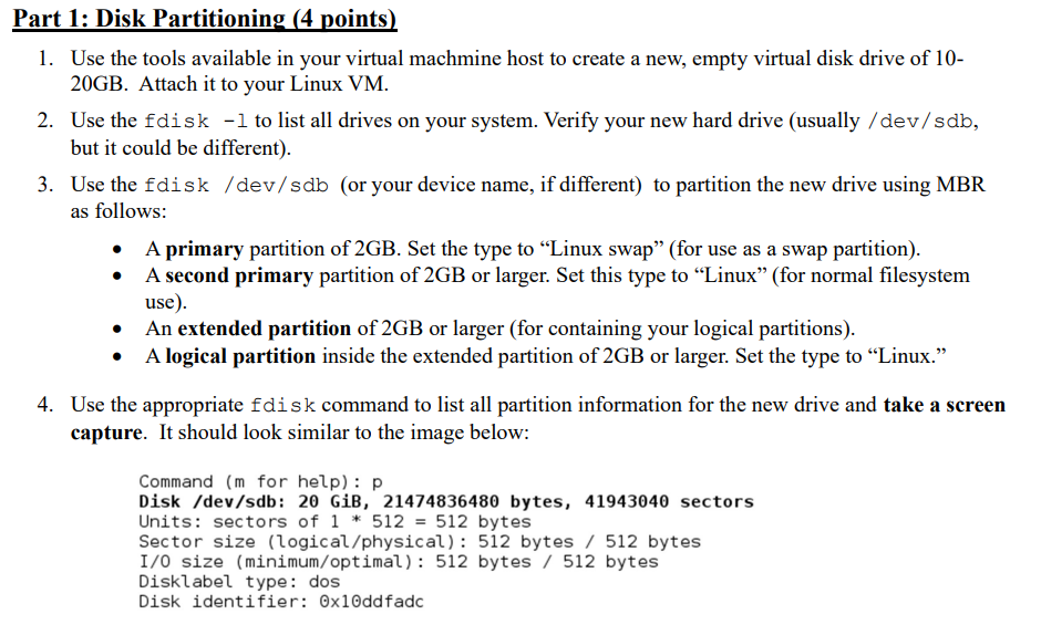 Solved When your partition table is set up to your liking,