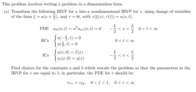 Solved This problem involves writing a problem in a | Chegg.com
