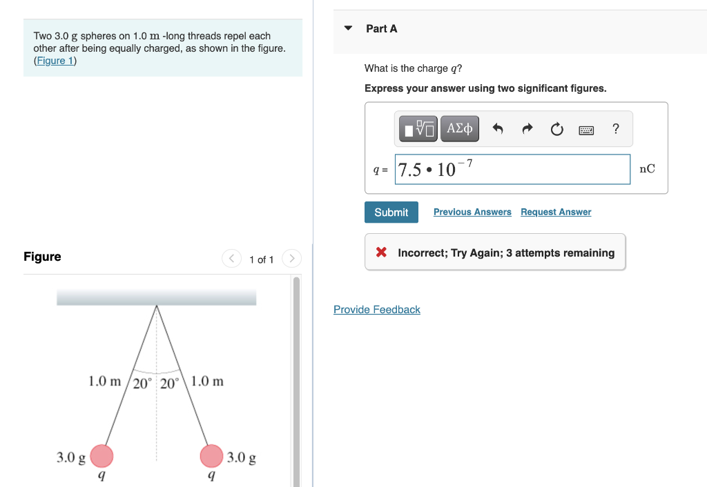 Solved Two Identical Metal Spheres A And B Are Connected By | Chegg.com ...