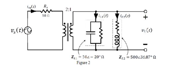 Solved Question 2 (5 points): An ideal step-down transformer | Chegg.com