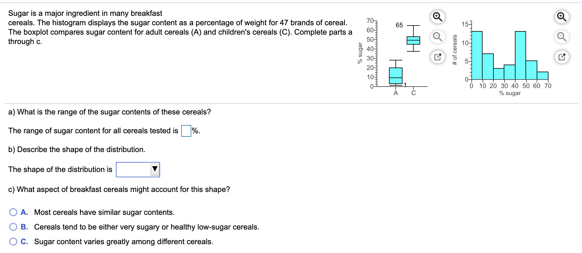 703 65 Sugar Is A Major Ingredient In Many Breakfast Chegg 