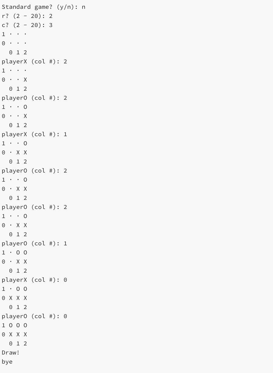 Solved Connect Four (Python) In this question, we are | Chegg.com
