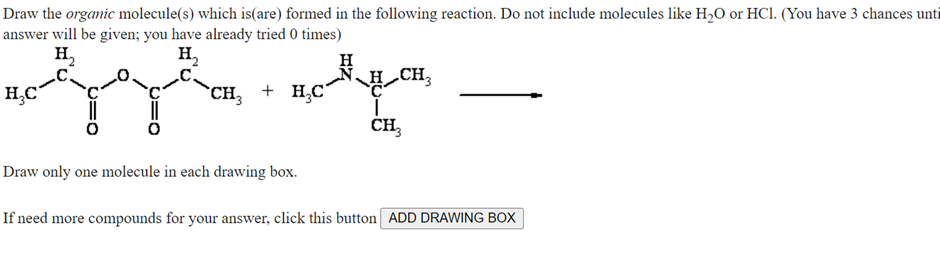 Solved Draw the organic molecule(s) which is(are) formed in | Chegg.com