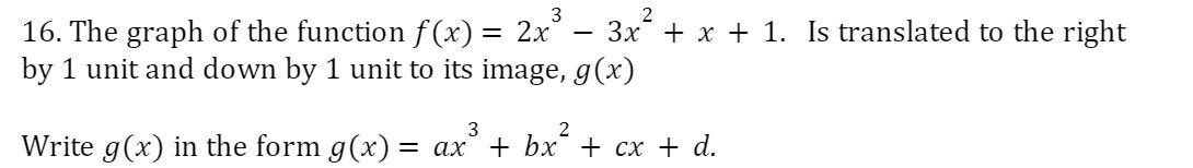 Solved 2 16 The Graph Of The Function F X 2x3 3x X