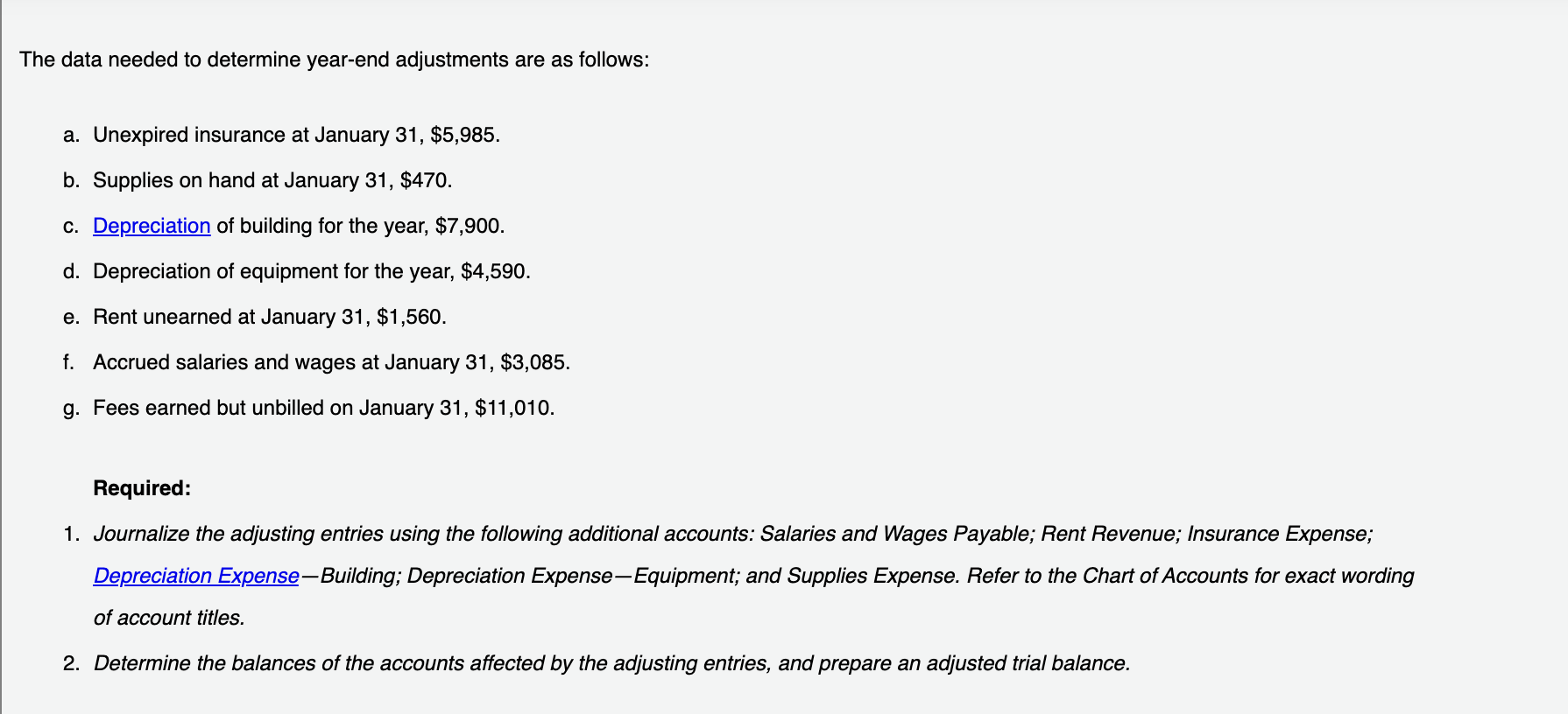 solved-the-data-needed-to-determine-year-end-adjustments-are-chegg-com