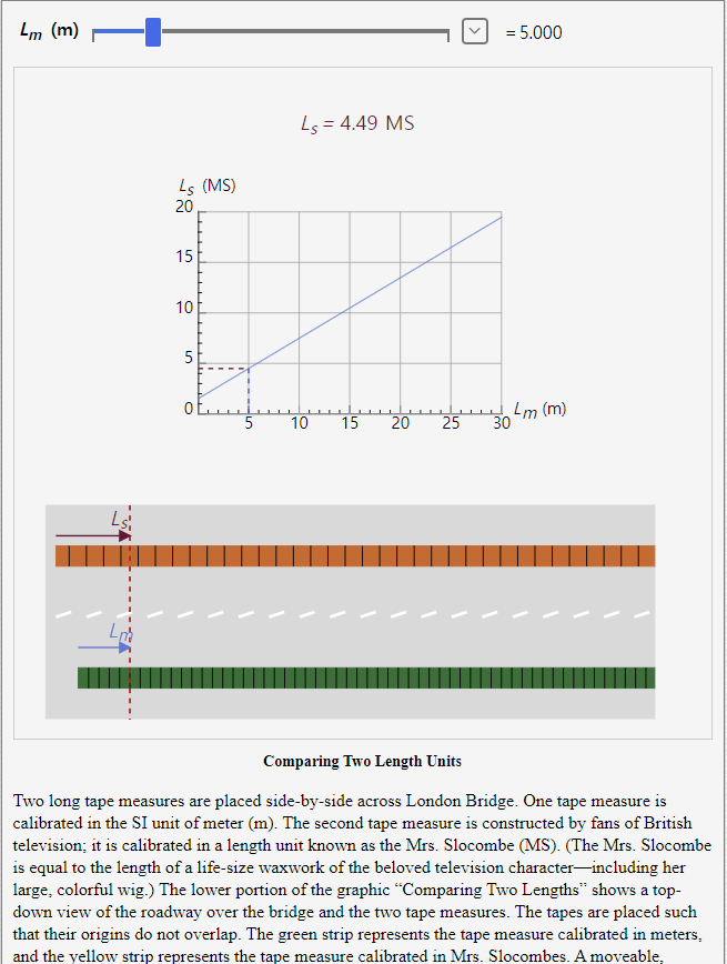 Solved LS=4.49MS Comparing Two Length Units Two long tape | Chegg.com
