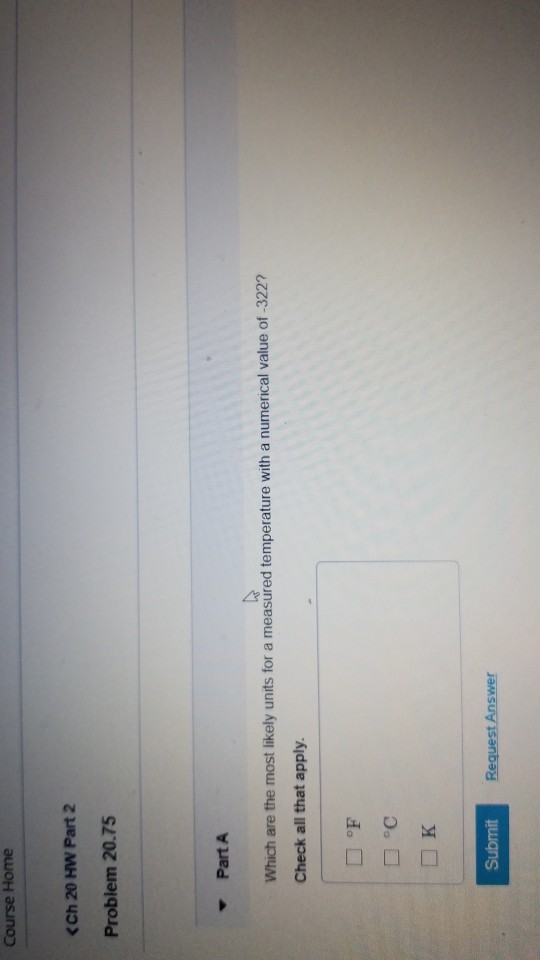 Solved Course Home | Chegg.com