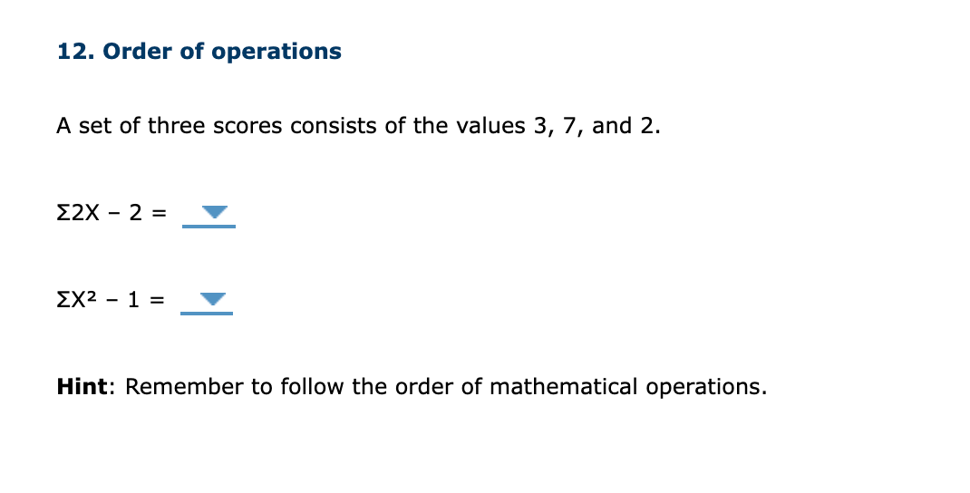 Solved A set of three scores consists of the values 3,7, and | Chegg.com