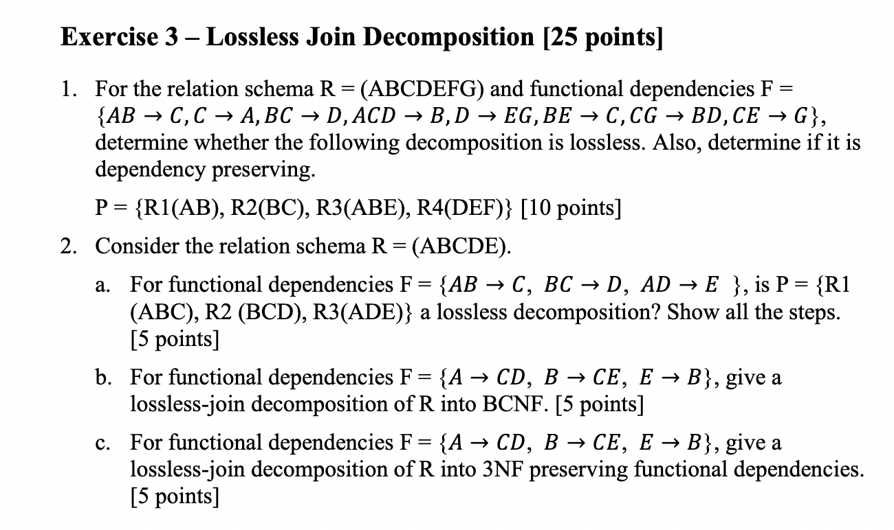 solved-exercise-3-lossless-join-decomposition-25-points-chegg