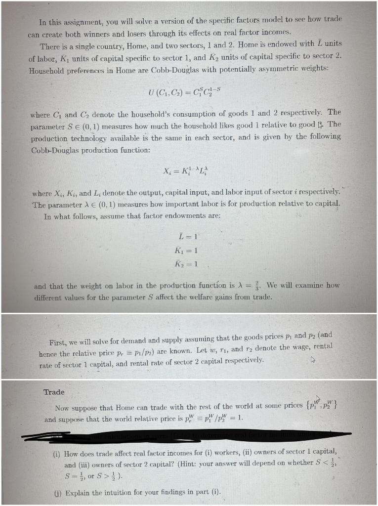 Solved In this assignment, you will solve a version of the | Chegg.com