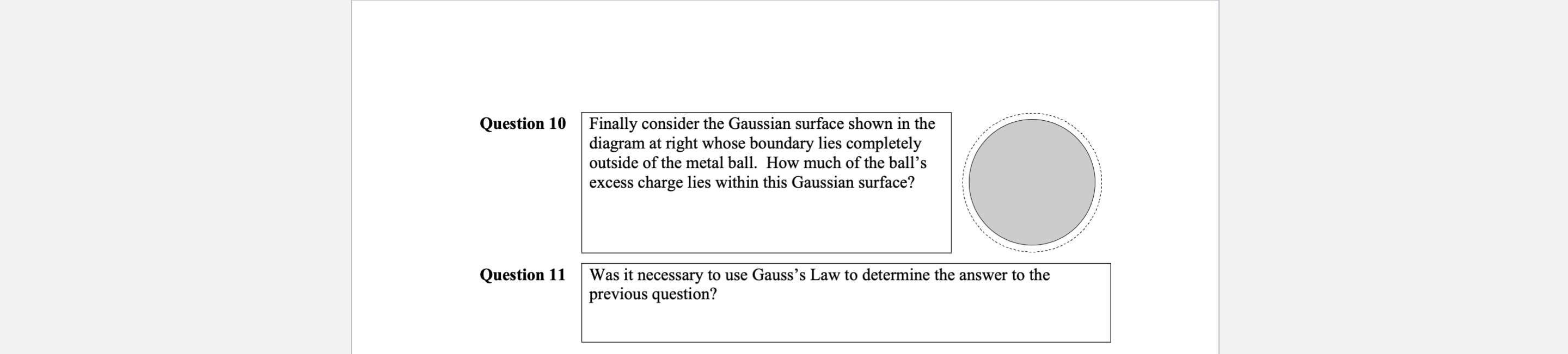 gauss's law experiment lab report