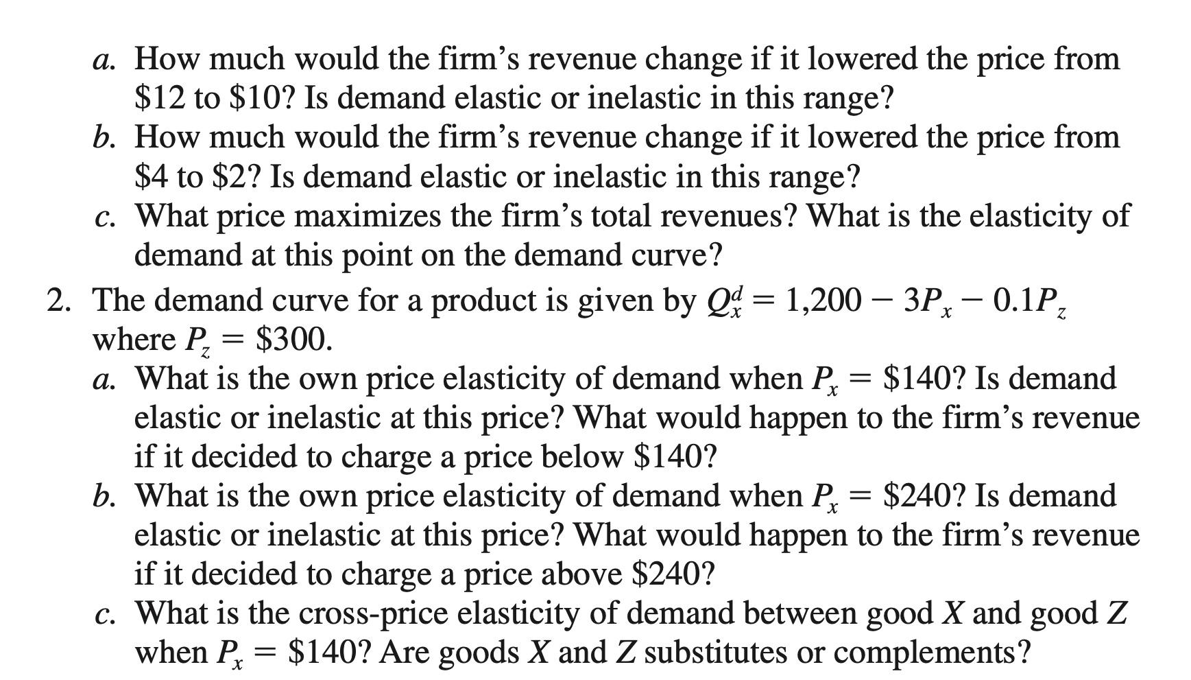 Solved 1. Answer the following questions based on the | Chegg.com