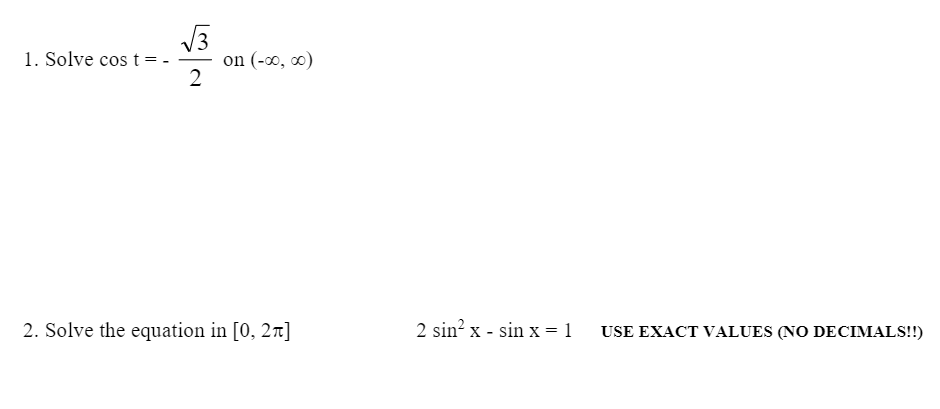 Solved I really need help with these two problems, please | Chegg.com