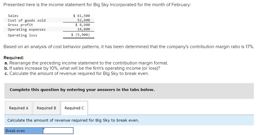 Solved Based On An Analysis Of Cost Behavior Patterns, It | Chegg.com