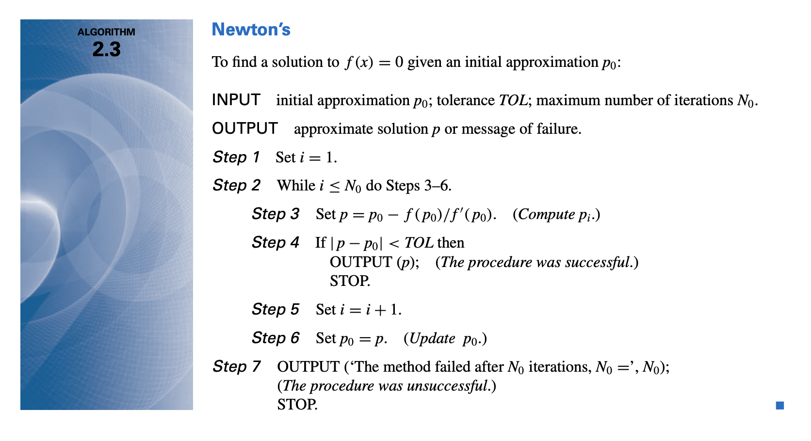 Solved Write a program on Maple for Newton's method. If not | Chegg.com