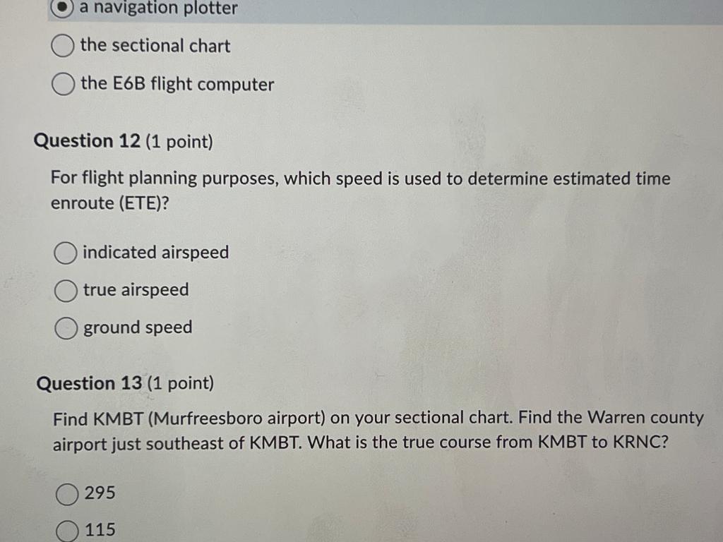 Solved a navigation plotter the sectional chart the E6B
