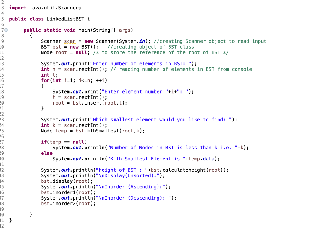 Solved public class Node { public int data; /* to store data | Chegg.com