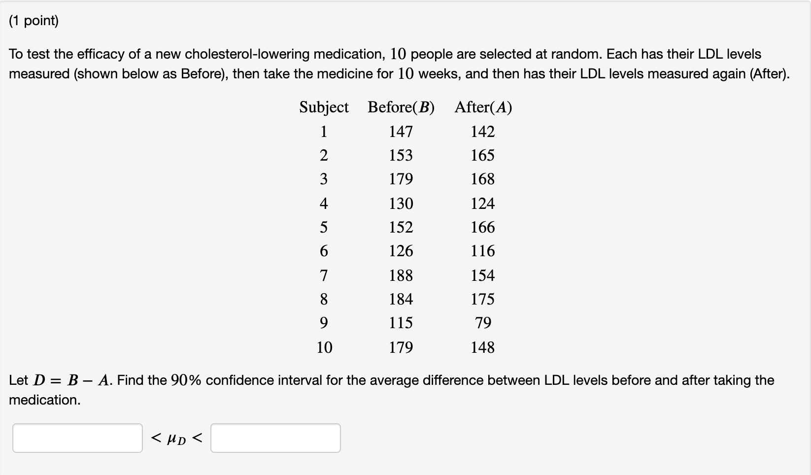 solved-1-point-random-samples-of-resting-heart-rates-are-chegg