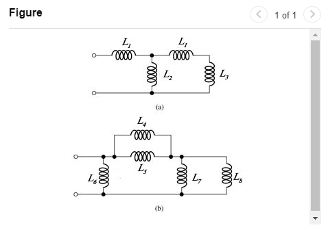 Solved (D)Consider the combinations of inductances shown in | Chegg.com