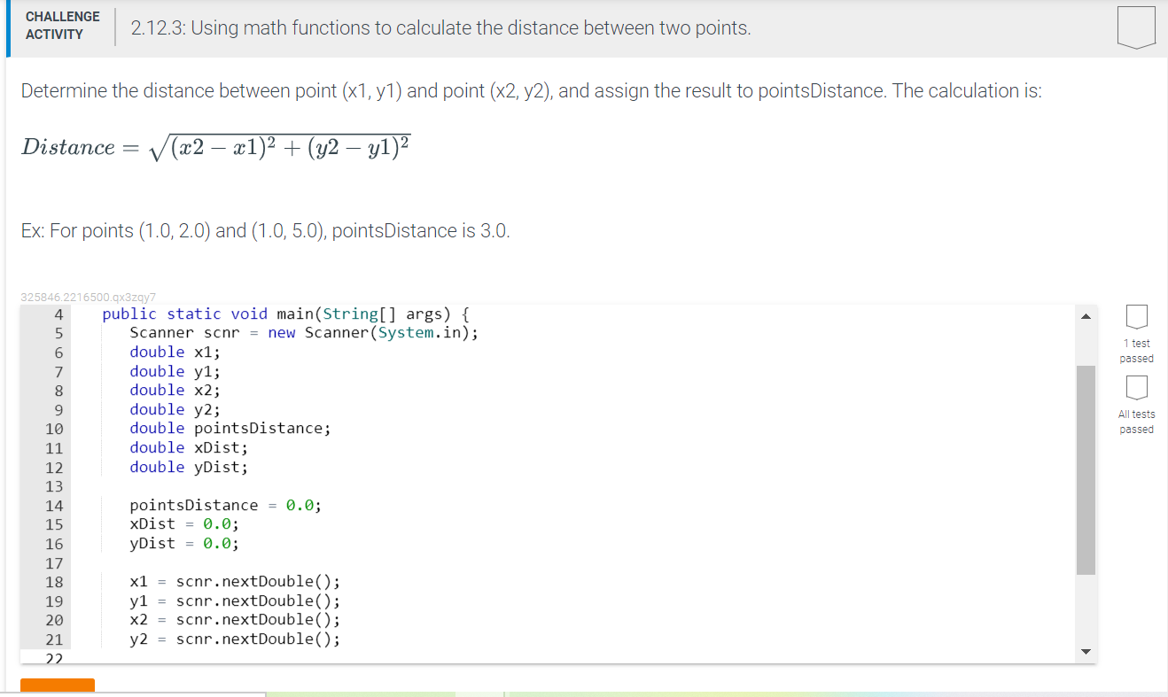 Solved Determine The Distance Between Point (x1, Y1) And | Chegg.com