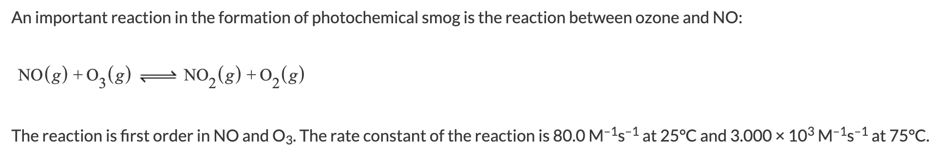 Solved a) What is the value of the activation energy of the | Chegg.com