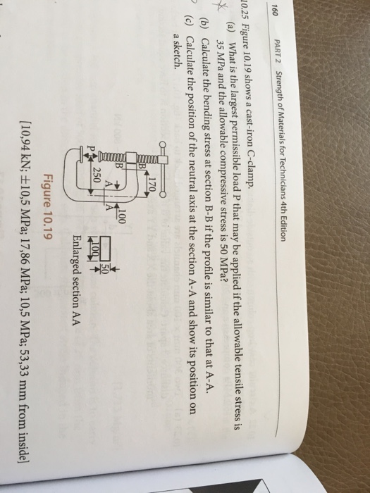 Solved PART 2 Strength of Materials for Technicians 4th