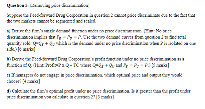 Solved I need help with question 3 only! the answers for | Chegg.com