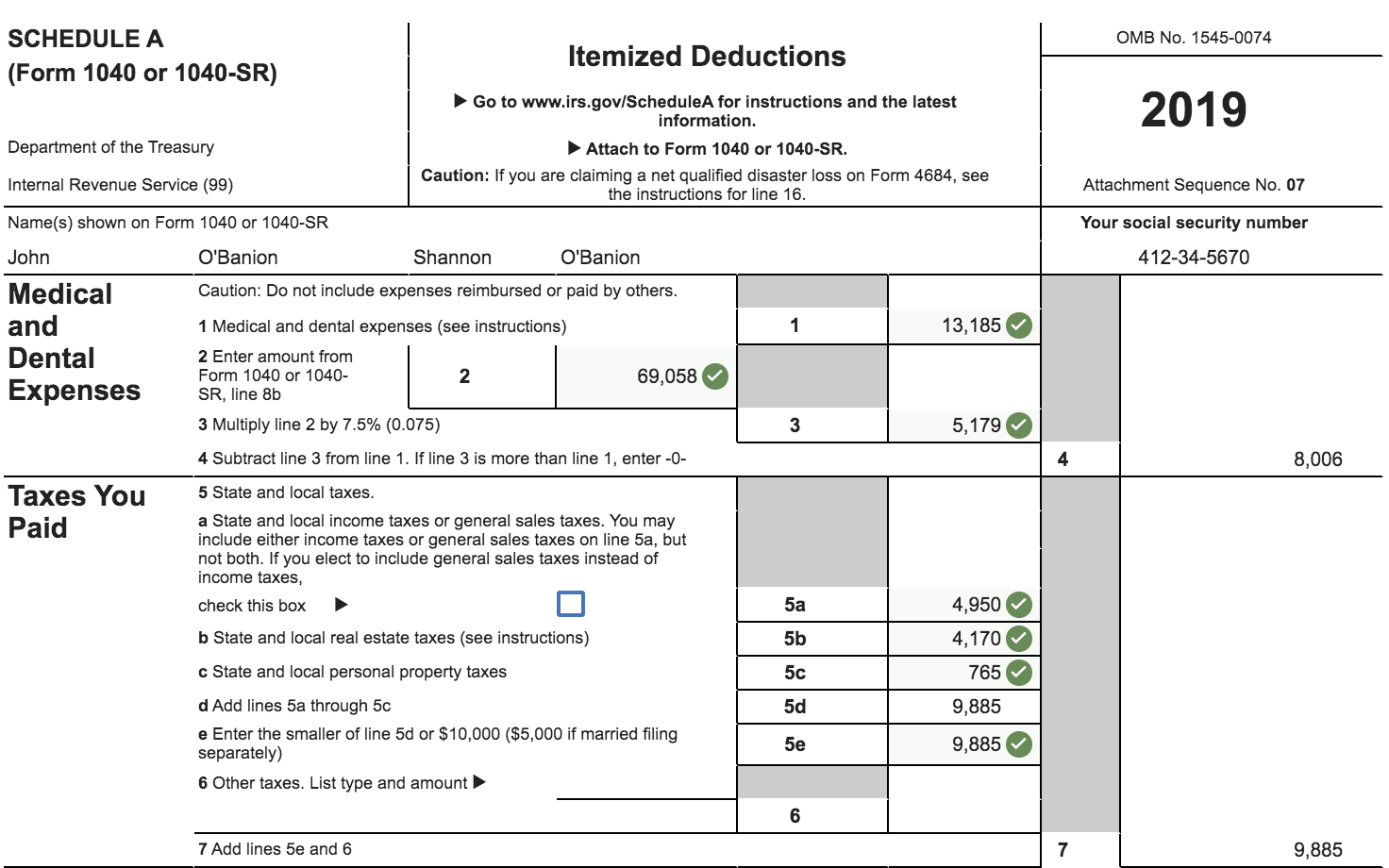 In 2019, John and Shannon O'Banion, who live at 3222