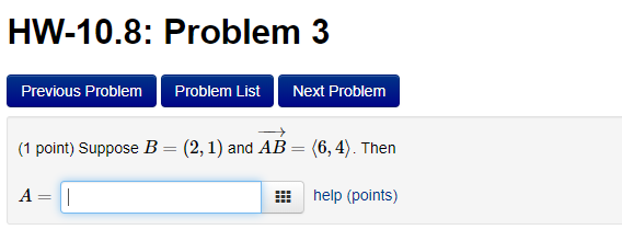 Solved HW-10.8: Problem 3 Previous Problem Problem List Next | Chegg.com