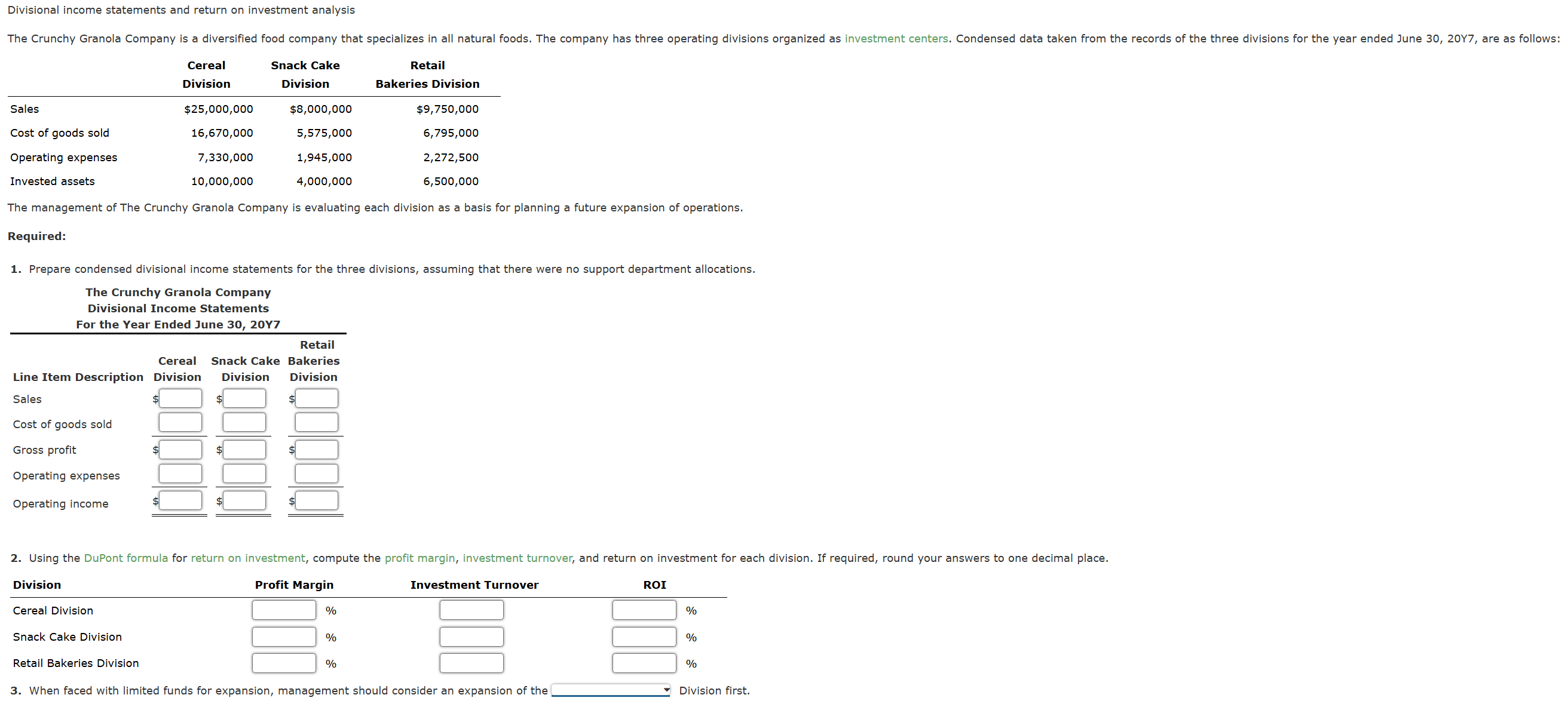 Solved Please answer the following questions based on the | Chegg.com
