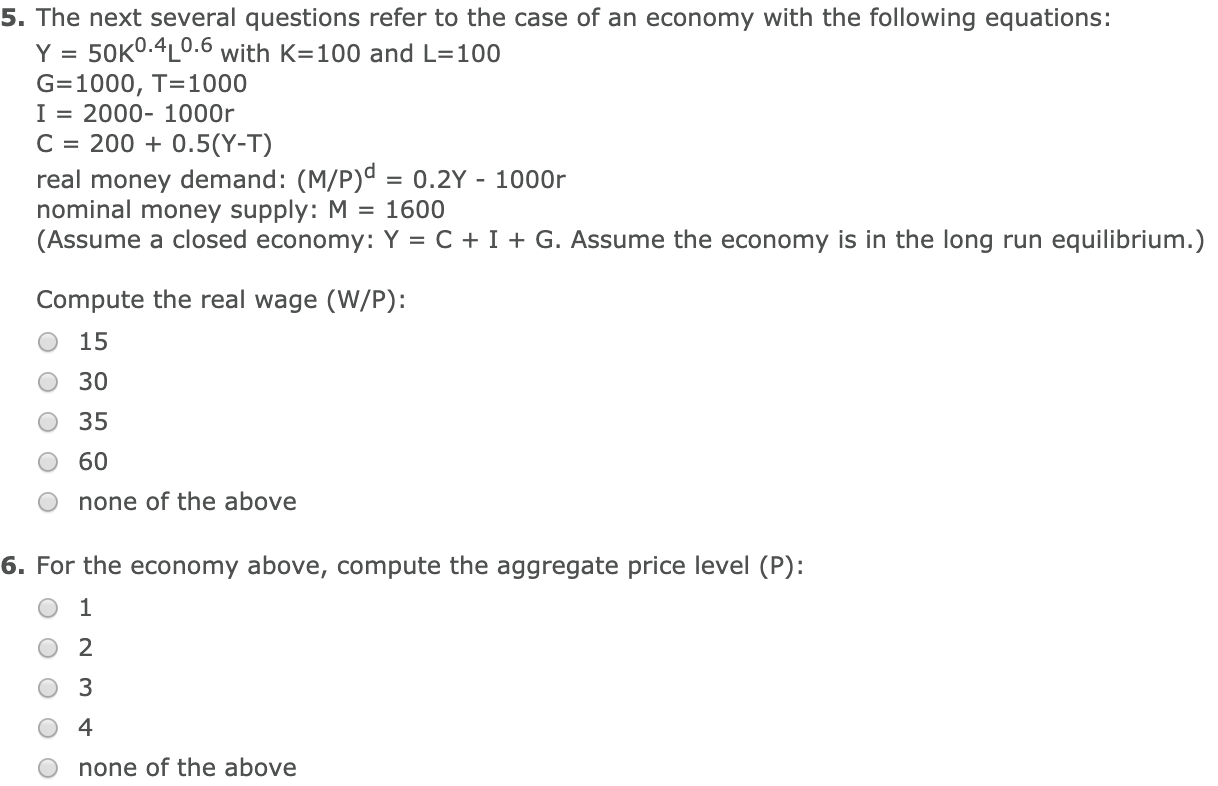 Solved 5 The Next Several Questions Refer To The Case Of Chegg Com